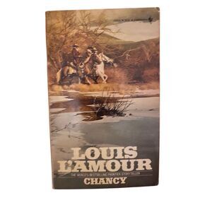 Chancy By Louis L Amour Western Paperback Book Vintage 1968